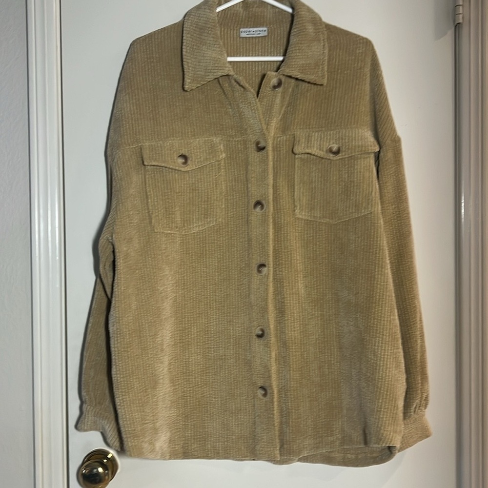 Paper Crane Women’s Corduroy Shacket